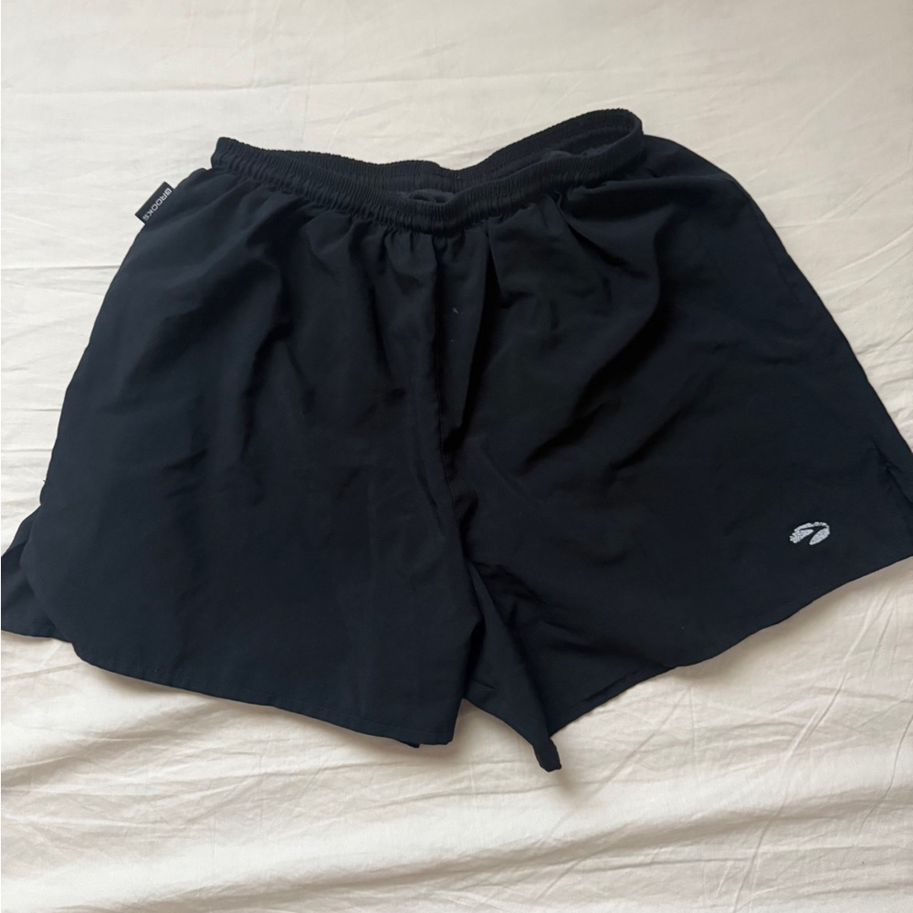 S Brooks women Black Athletic Shorts